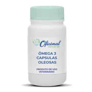 Ômega 3 500mg em Cápsulas Oleosas - 60 Cápsulas